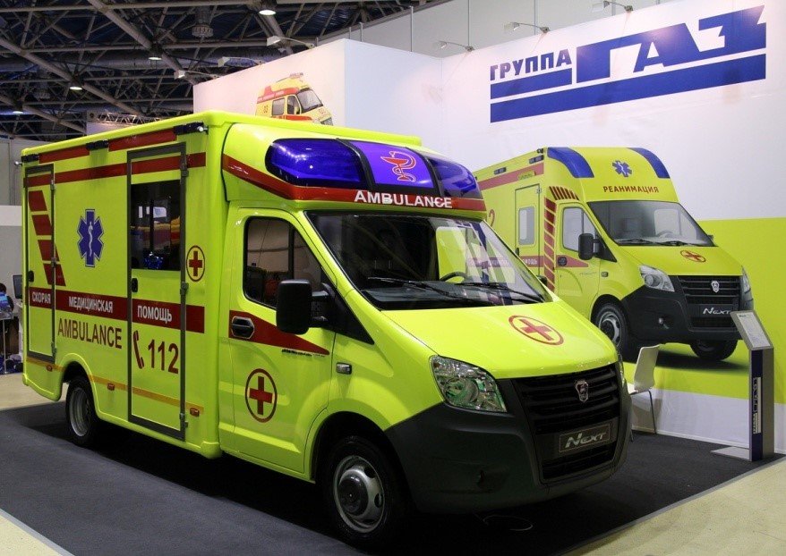 «Соболь» ГАЗ-22177 автомобиль скорой медицинской помощи.
