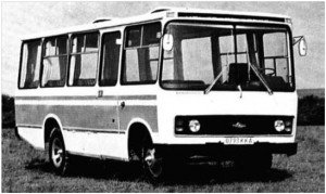 Модернизированный вариант автобуса ККТ-3208, 1983 г.