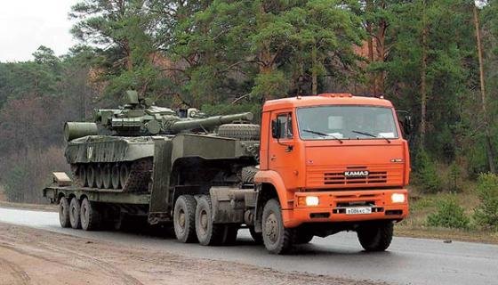 Партия тягачей КамАЗ-65225 для ремонтных подразделений армии РФ