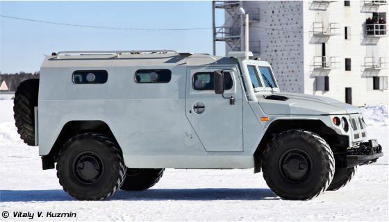 Первые бронеавтомобили «Тигр» поступили на вооружение Восточного военного округа