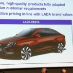 Гоночный автомобиль на базе седана Lada Vesta