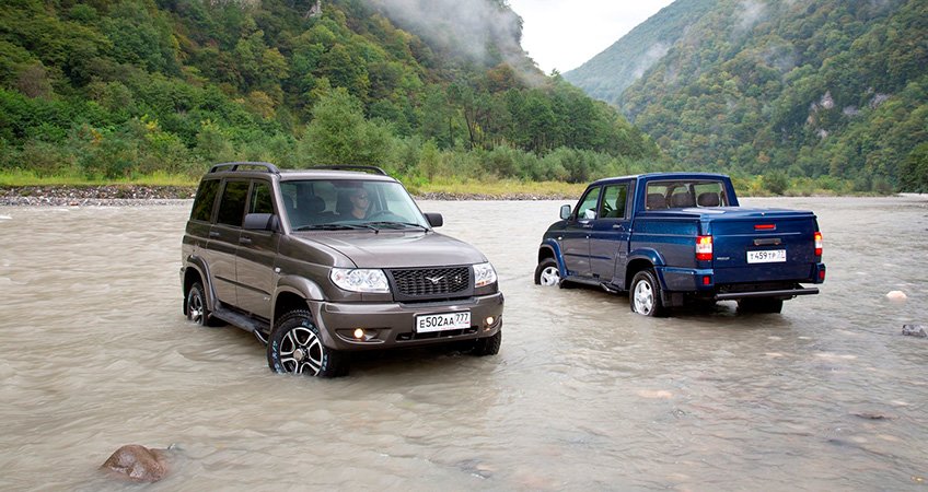УАЗ-Патриот и УАЗ-Пикап 2014 модельного года получили ряд новых опций