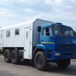 «РУСКОМТРАНС» представил вахтовый автобус на шасси КАМАЗ-5350
