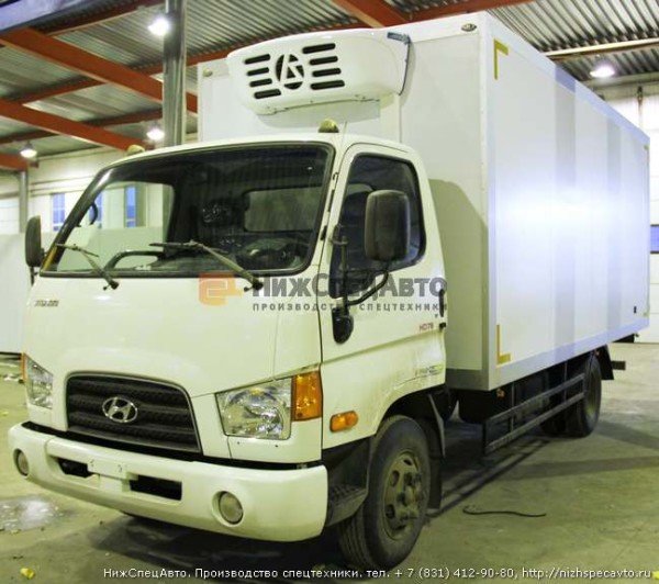 «НижСпецАвто» изготовил изотермический фургон на базе Hyundai HD78