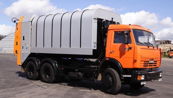 мусоровоз FAUN серии Rotopress 5 на шасси КамАЗ-65115 (фото компании "РГ-Техно") 