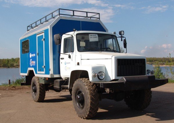РУСКОМТРАНС изготовил Бригадный автомобиль на базе ГАЗ-33081 «Садко»